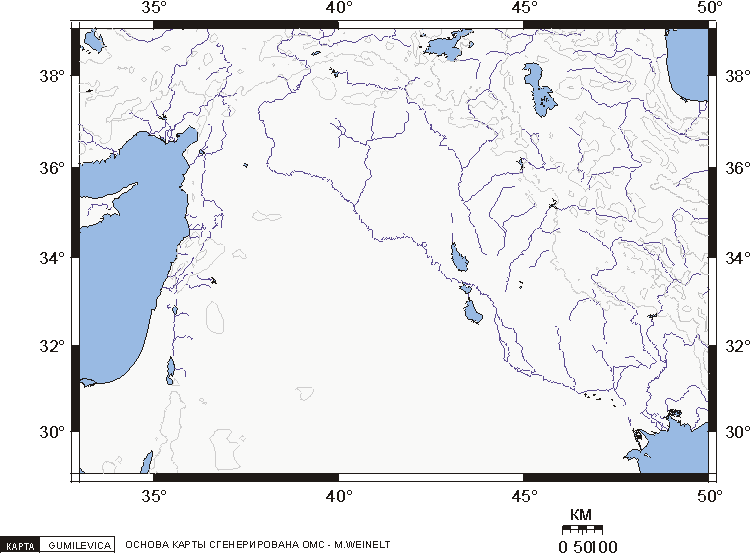 Контурная карта (2 этап)