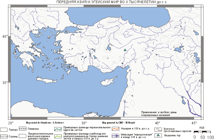 Контурная карта (3 этап)