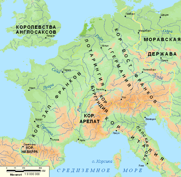 8. Европа в XI в. (180 Kbytes)